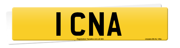 Registration number 1 CNA