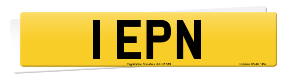 Registration number 1 EPN