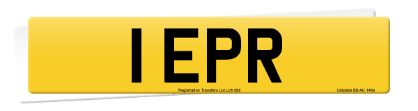 Registration number 1 EPR