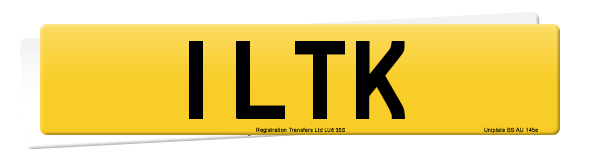 Registration number 1 LTK