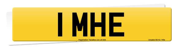 Registration number 1 MHE