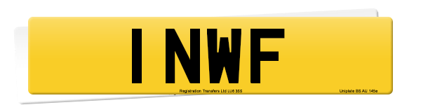 Registration number 1 NWF
