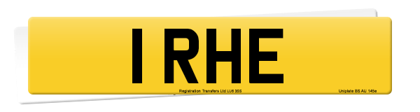 Registration number 1 RHE