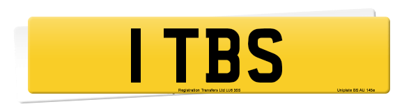 Registration number 1 TBS
