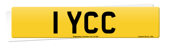 Registration number 1 YCC