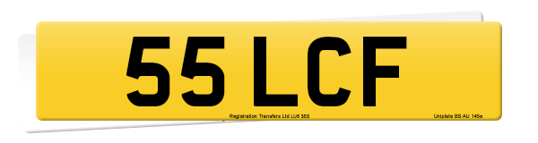 Registration number 55 LCF