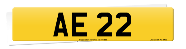 Registration number AE 22