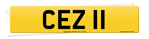 Registration number CEZ 11