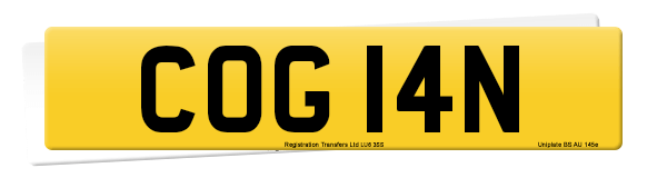 Registration number COG 14N