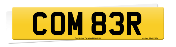 Registration number COM 83R