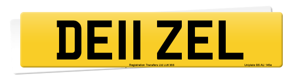 Registration number DE11 ZEL