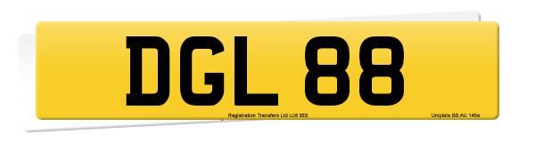 Registration number DGL 88
