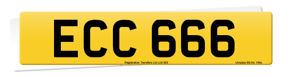 Registration number ECC 666