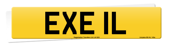 Registration number EXE 1L