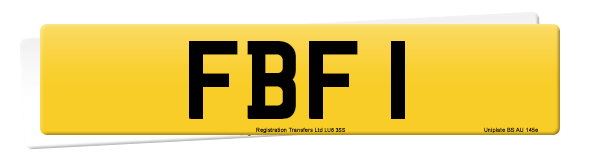 Registration number FBF 1