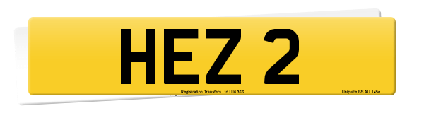 Registration number HEZ 2