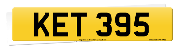 Registration number KET 395