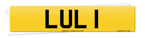 Registration number LUL 1