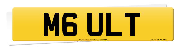 Registration number M6 ULT