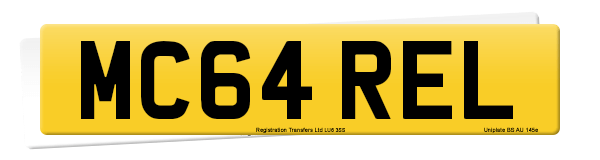 Registration number MC64 REL