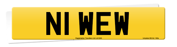Registration number N1 WEW