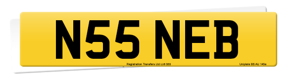 Registration number N55 NEB