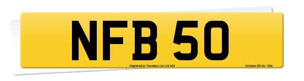 Registration number NFB 50