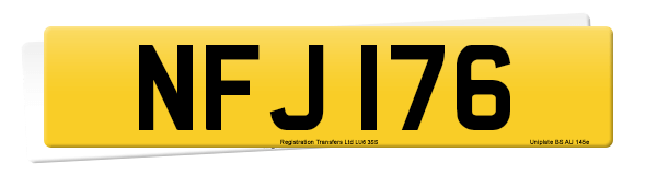 Registration number NFJ 176