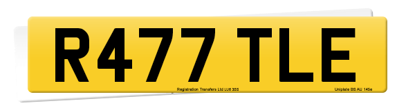 Registration number R477 TLE