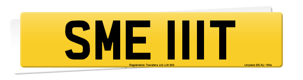 Registration number SME 111T