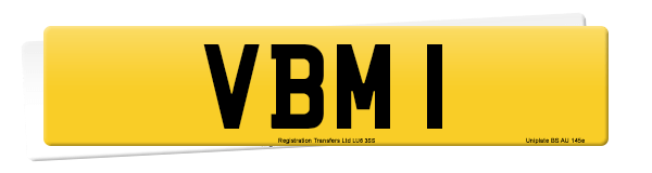 Registration number VBM 1