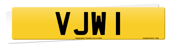 Registration number VJW 1