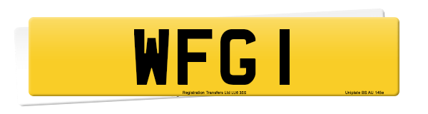 Registration number WFG 1