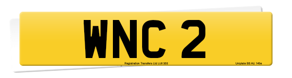Registration number WNC 2