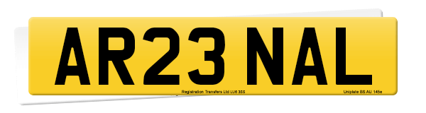 Registration AR23 NAL