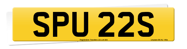 Registration SPU 22S