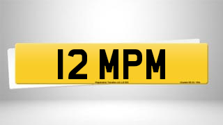Registration 12 MPM