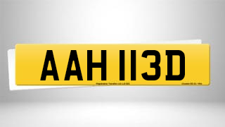 Registration AAH 113D