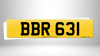 Registration BBR 631