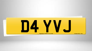 Registration D4 YVJ