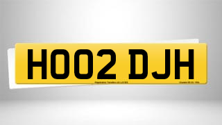 Registration HO02 DJH