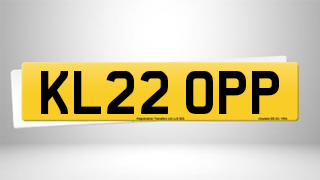 Registration KL22 OPP