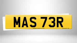 Registration MAS 73R