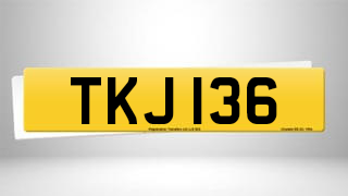 Registration TKJ 136