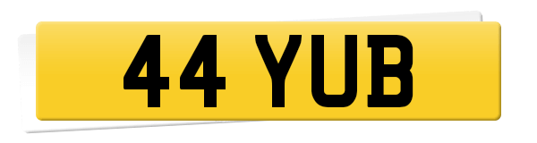 Registration 44 YUB