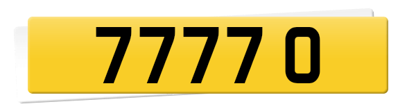 Registration 7777 O