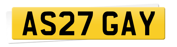 Registration AS27 GAY