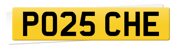 Registration PO25 CHE