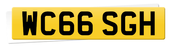 Registration WC66 SGH