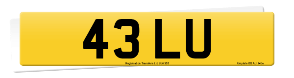 Registration 43 LU
